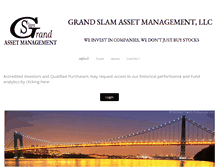 Tablet Screenshot of gslamcap.com
